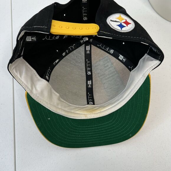 NewEra Pittsburgh Steelers 9fifty Design Medium/Large NFL Snapback Hat - Picture 8 of 12